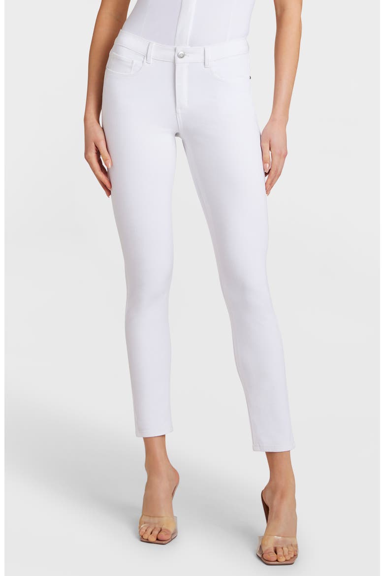 Do It All Stretch Denim Skinny Leggings, Main, color, WHITE
