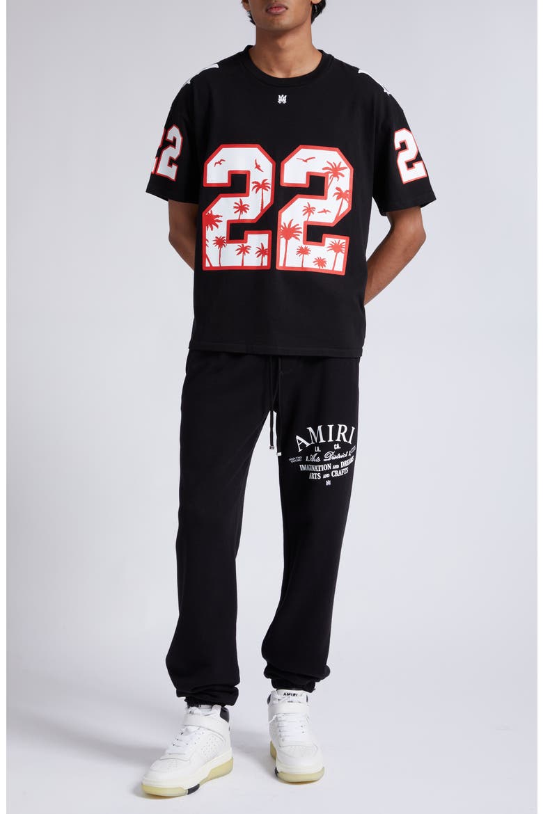 Arts District Graphic Joggers, Alternate, color, BLACK