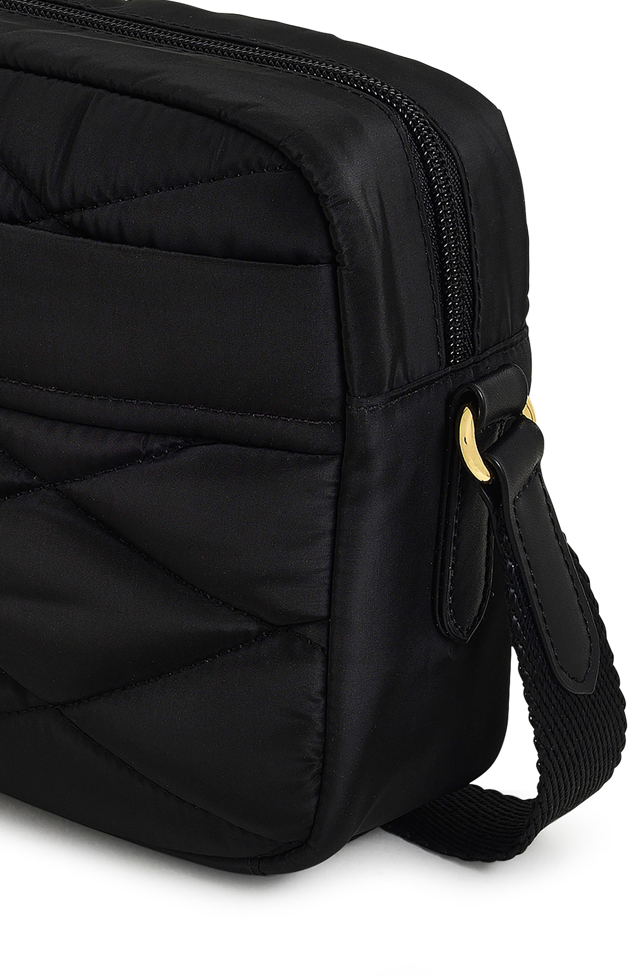 Radley Haymarket Lane Recycled Polyester Crossbody Bag, Alternate, color, Black