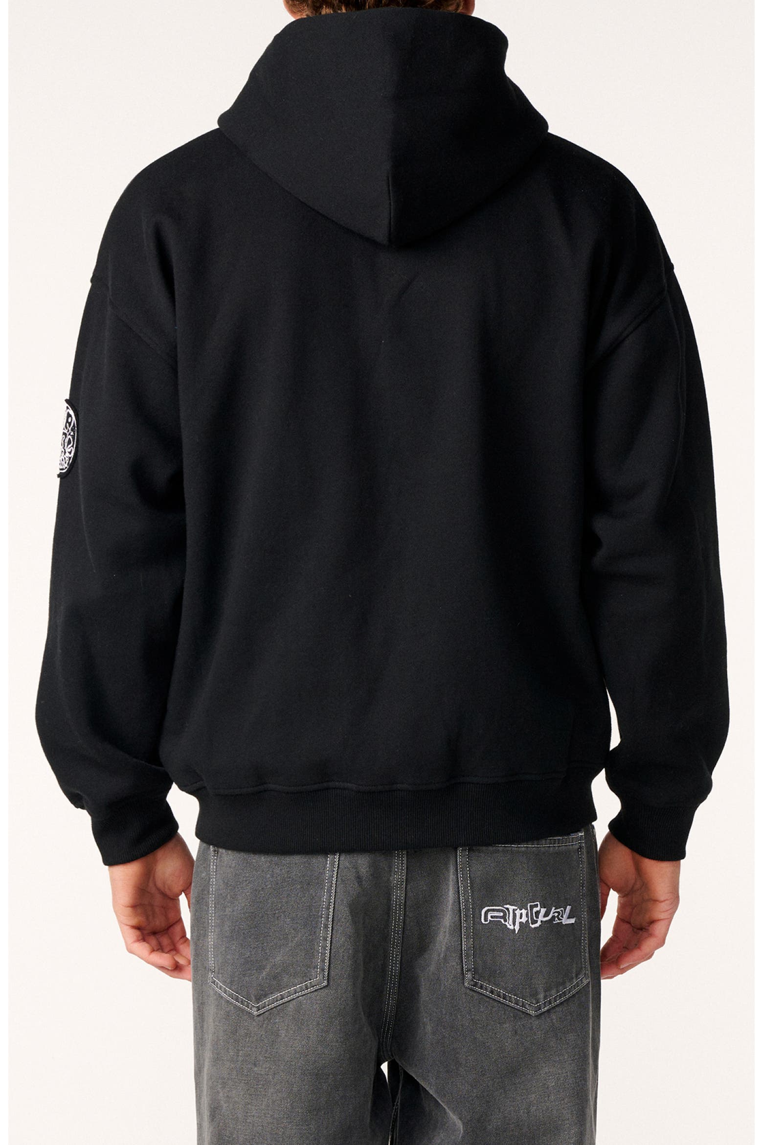 Card Ripped Logo Rip Curl Gabe Logo Full Zip Hoodie (Men) | Nordstrom