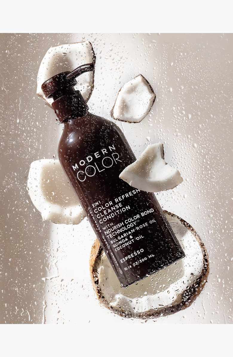 Modern Color Espresso 3-In-1 Hair Color Refresh Cleanse Conditioner, Alternate, color, Single