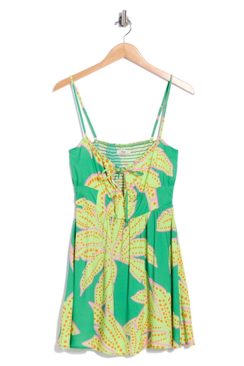 Danika Cover-Up Dress, Main, color, BRIGHT GREEN