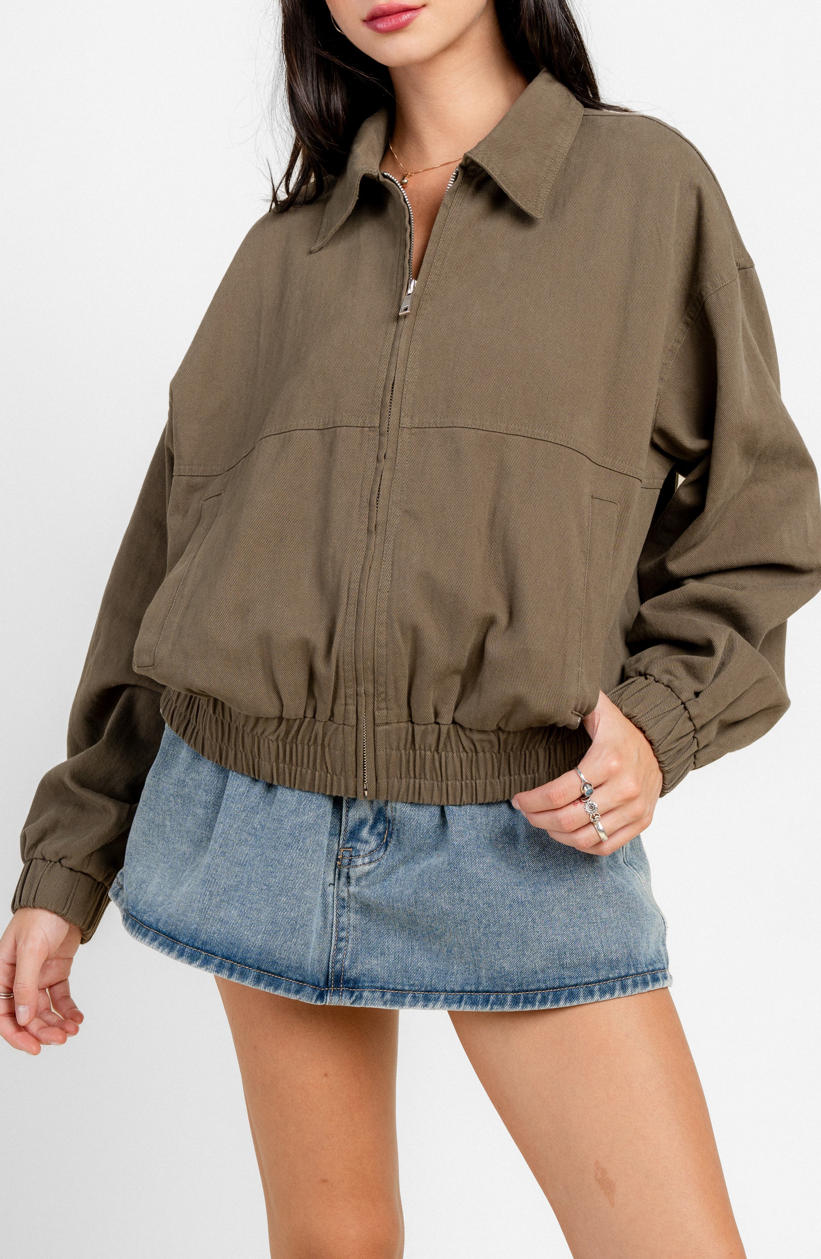 Beivy Riper Twill Bomber Jacket