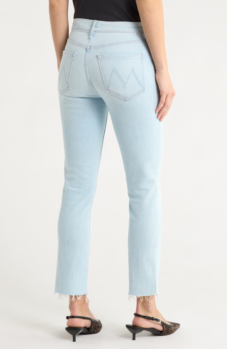 MOTHER The Mid Rise Dazzler Crop Skinny Jeans, Alternate, color, Ahead Of Its Time