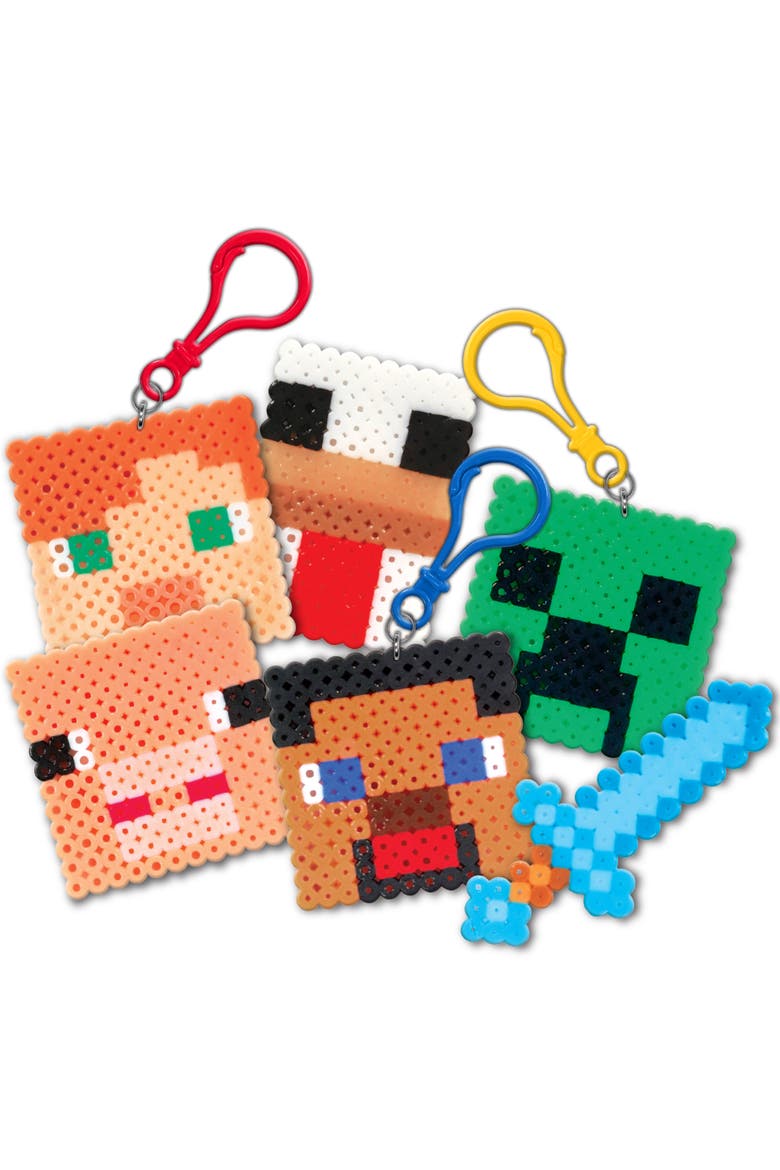 Deluxe Pixel Art, Minecraft, 810 Piece DIY Bead Craft Kit, Kids 6+, Alternate, color, Multicolored