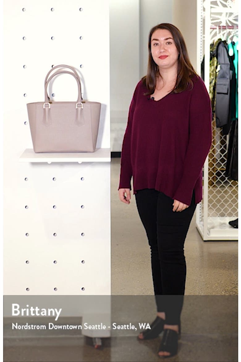 Signature Midi Coated Canvas Tote video