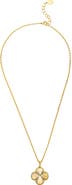 RIVKA FRIEDMAN Clover Pendant Necklace