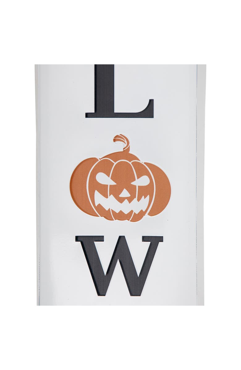 Northlight Happy Halloween Metal Porch Board Sign - 31.5", Alternate, color, 