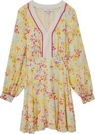 Reiss Molly Buttercup Long Sleeve Dress