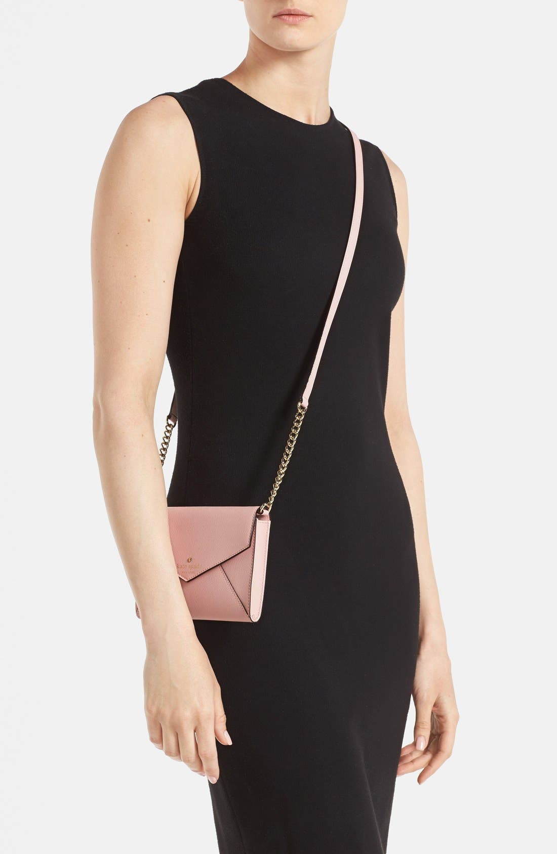 'cedar street - monday' crossbody bag, Alternate, color, ROSE JADE
