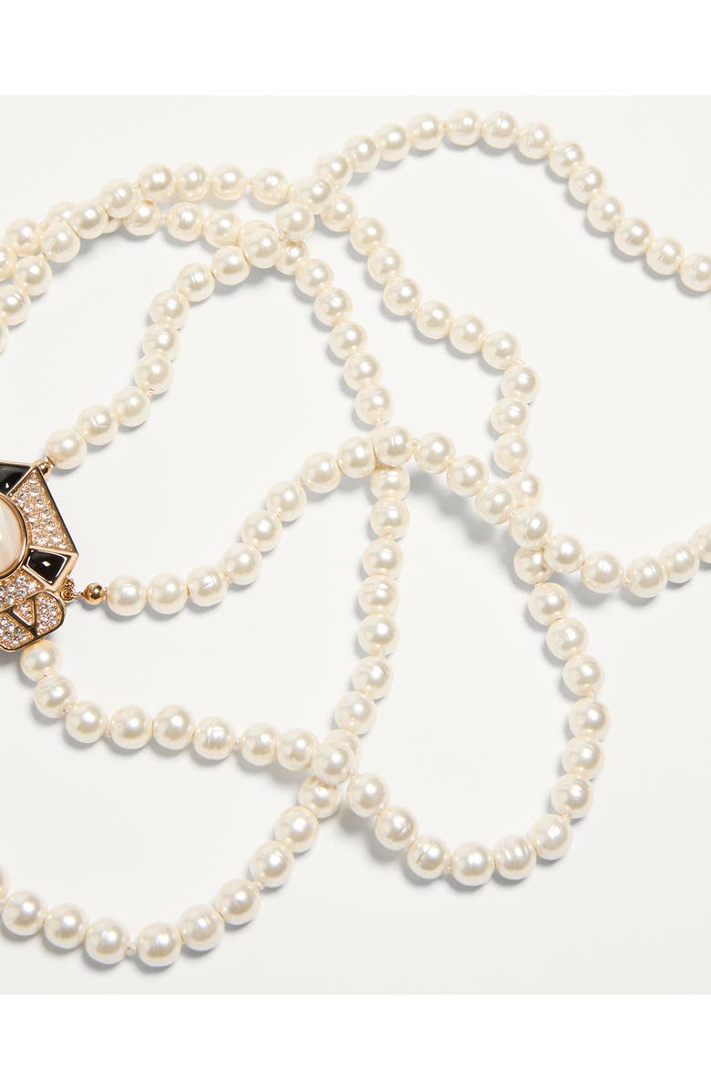 Valentino Garavani Family Layered Pendant Necklace, Alternate, color, 