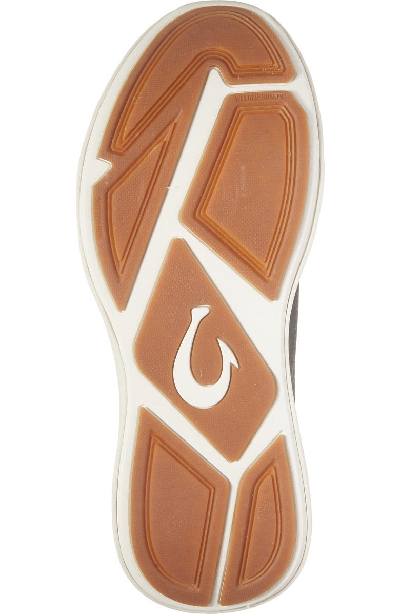 OluKai Kialoa Convertible Lace-Up Waterproof Sneaker, Alternate, color, Lava Rock / Lava Rock