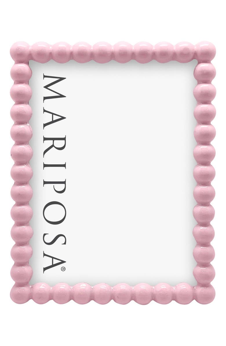 Mariposa Baubles Picture Frame, Main, color, Pink