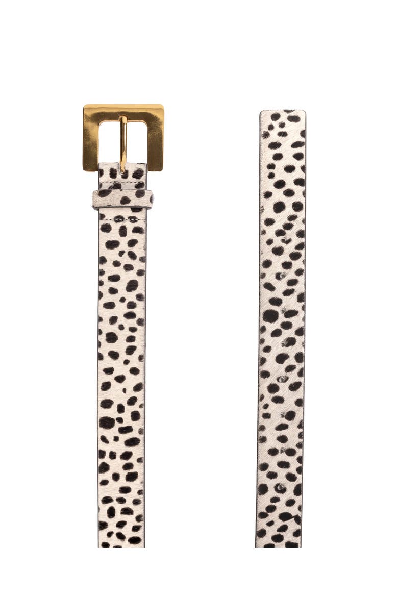 NOIR BELT, Alternate, color, DOTTED CHEETAH