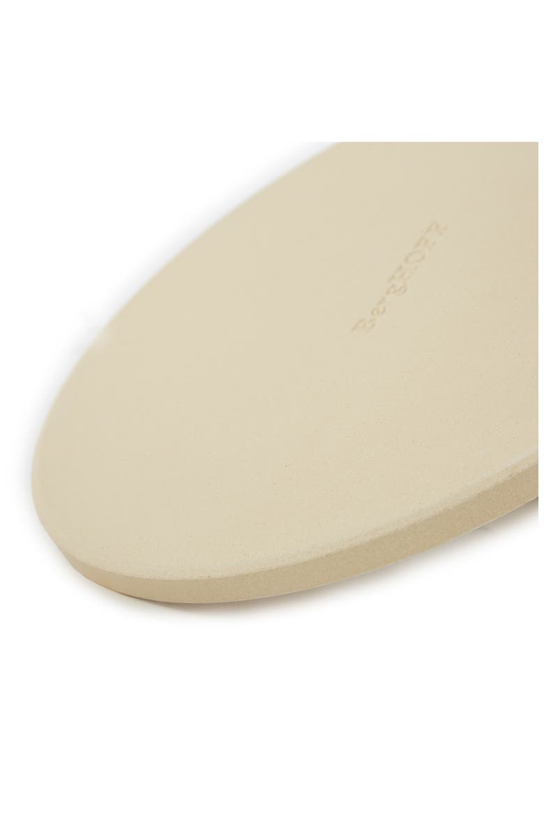 Leo Pizza Stone & Pizza Cutter 2-Piece Set, Alternate, color, BEIGE MULTI