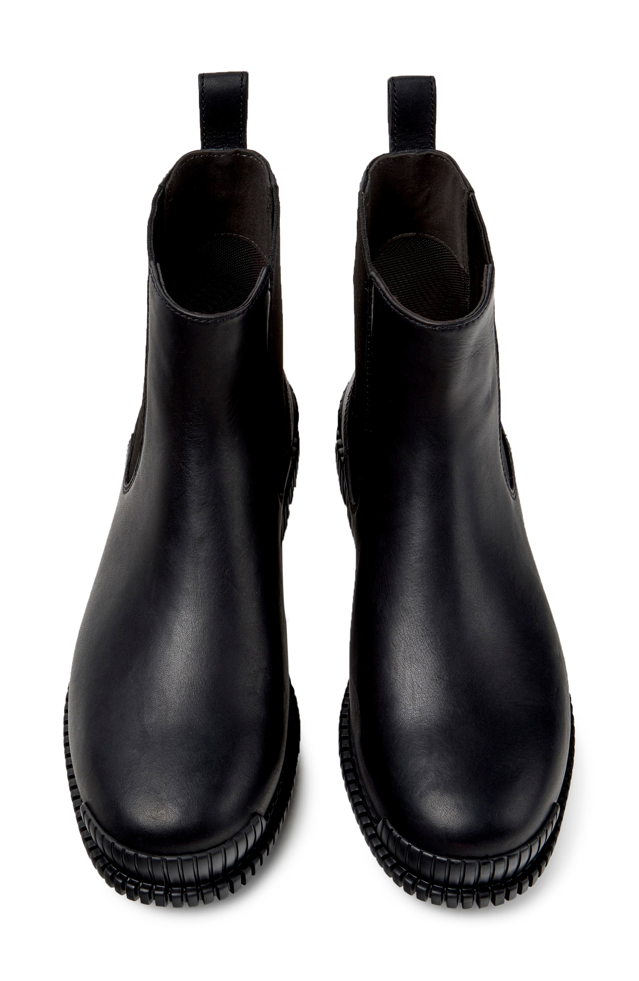 Pix Chelsea Boot, Alternate, color, BLACK