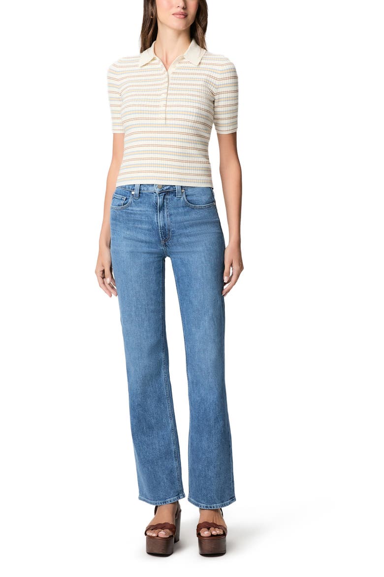 Stevie High Waist Bootcut Jeans, Alternate, color, PLAYA DEL REY