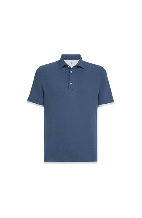 Piqué polo shirt