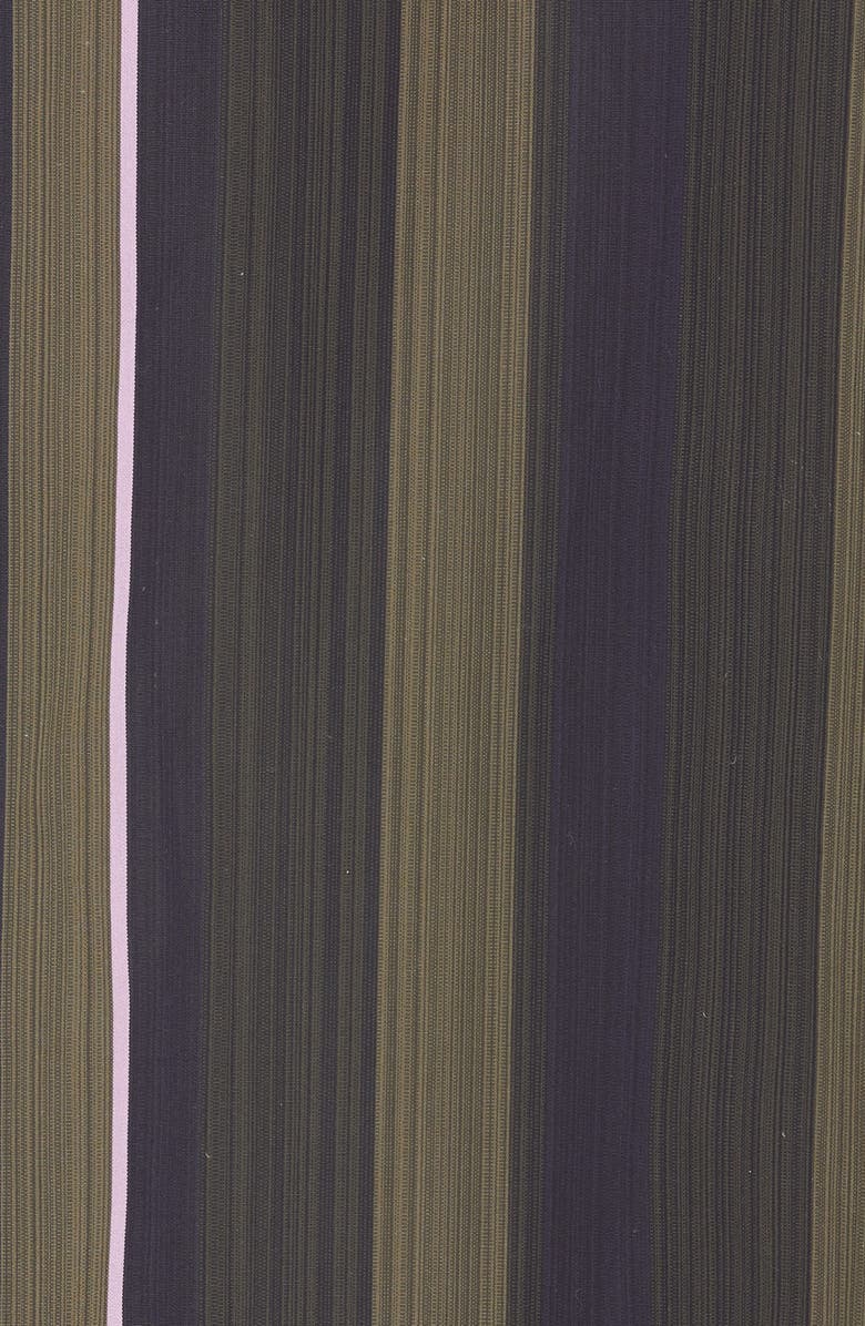 Marni Tie Front Asymmetrical Cotton Midi Skirt, Alternate, color, 