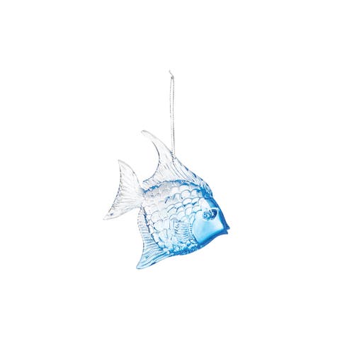 Acrylic Blue Fish Ornament