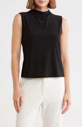 JASON WU Mock Neck Sleeveless Top