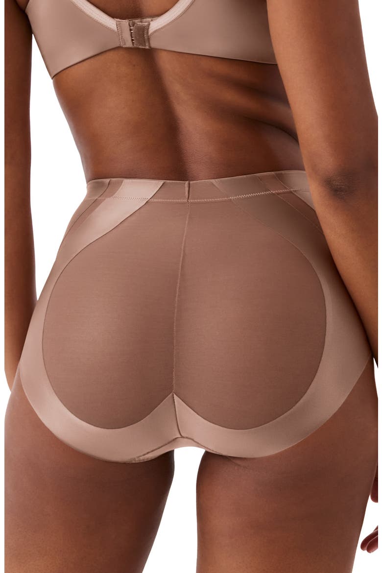 SPANXshape™ Booty Lifting Briefs, Alternate, color, CAFE AU LAIT