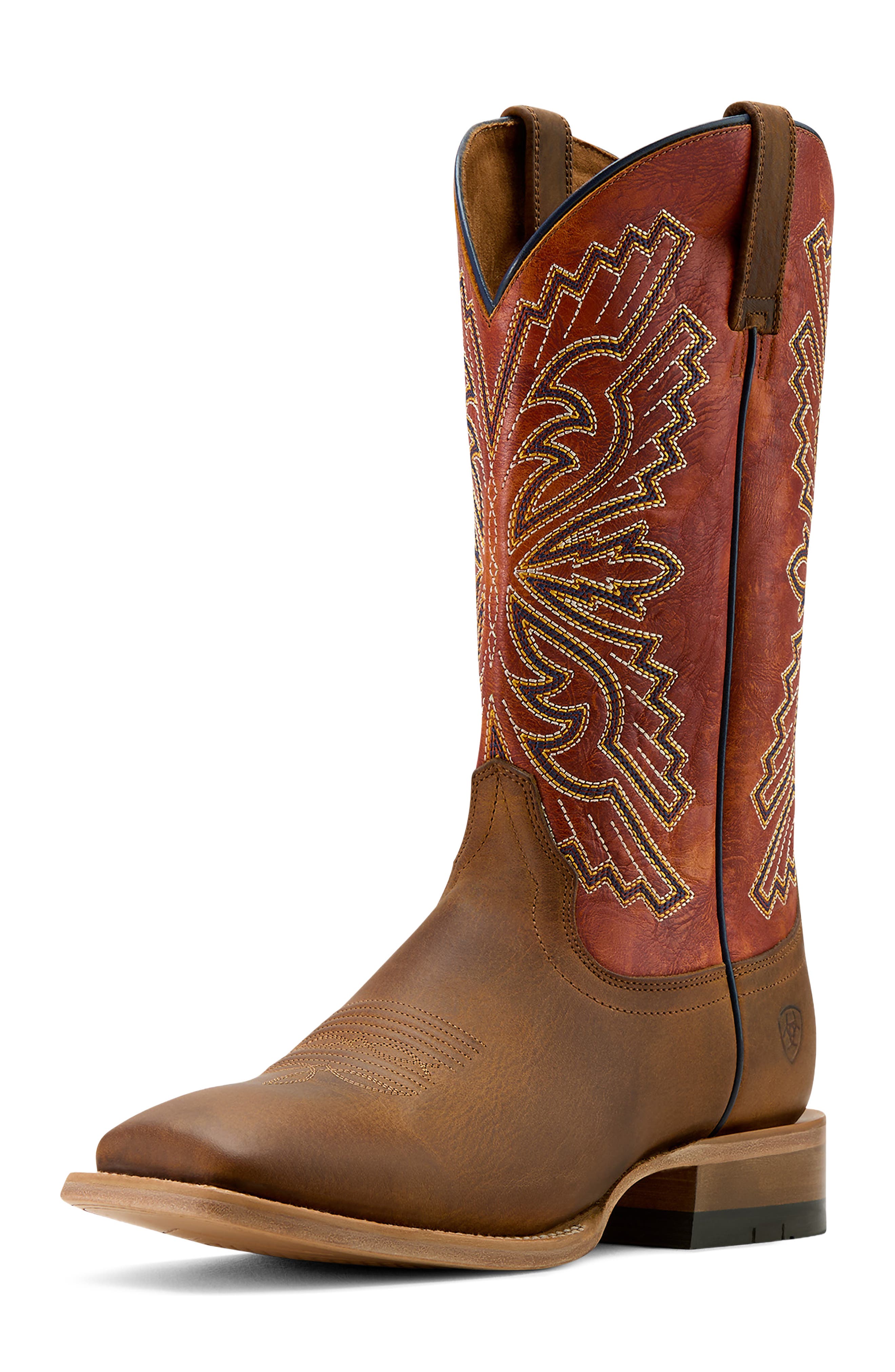 Sting Leather Western Boot, Alternate, color, HONEY TAN