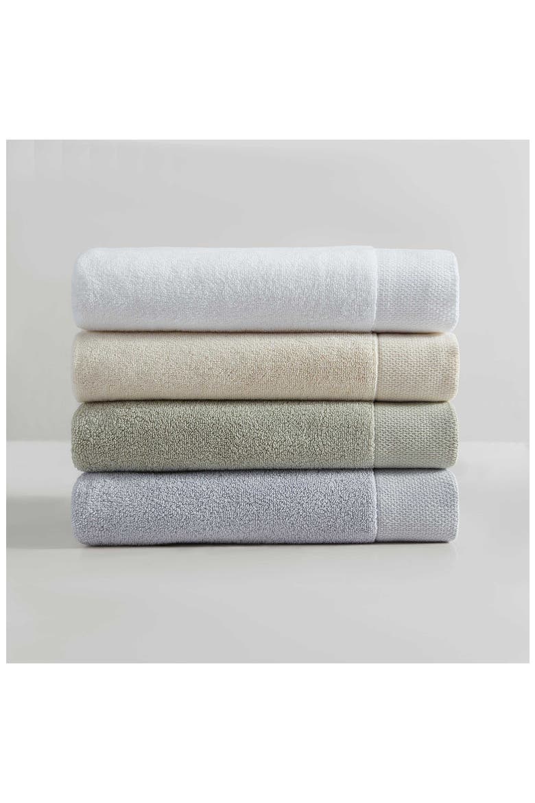Entwine 3-Piece Towel Set, Alternate, color, WHITE