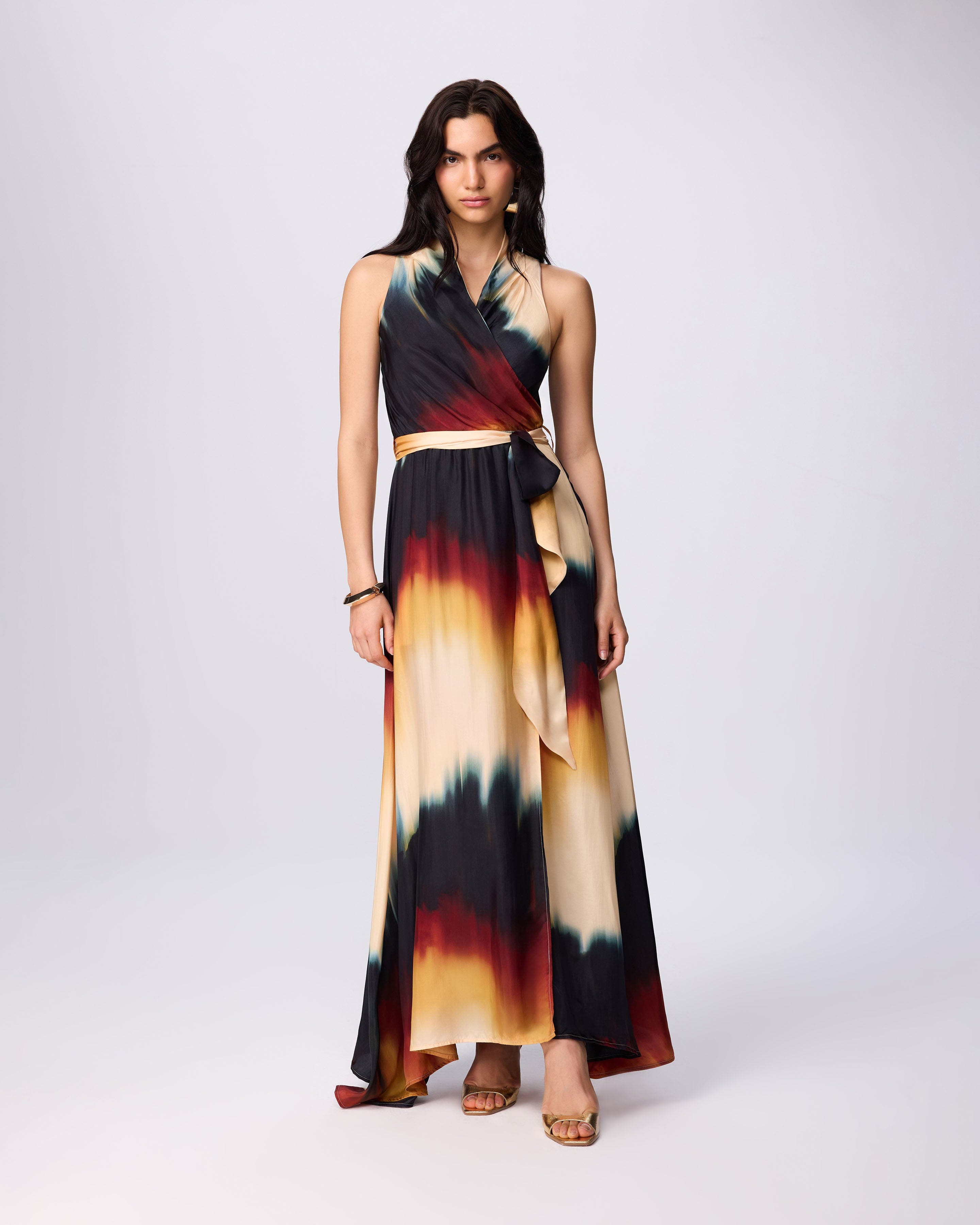 THEO The Label Klotho Print Maxi Dress (Women) | Nordstrom