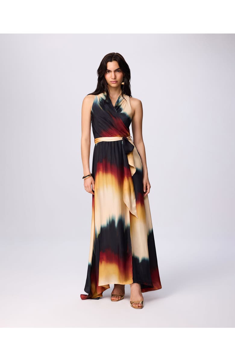 THEO The Label Klotho Print Maxi Dress, Alternate, color, Astral Print