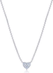 Kwiat Diamond Heart Pendant Necklace