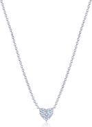 Kwiat Diamond Heart Pendant Necklace