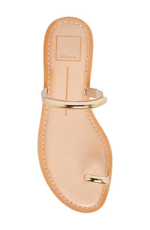 Dolce Vita Wink Slide Sandal In Cafe