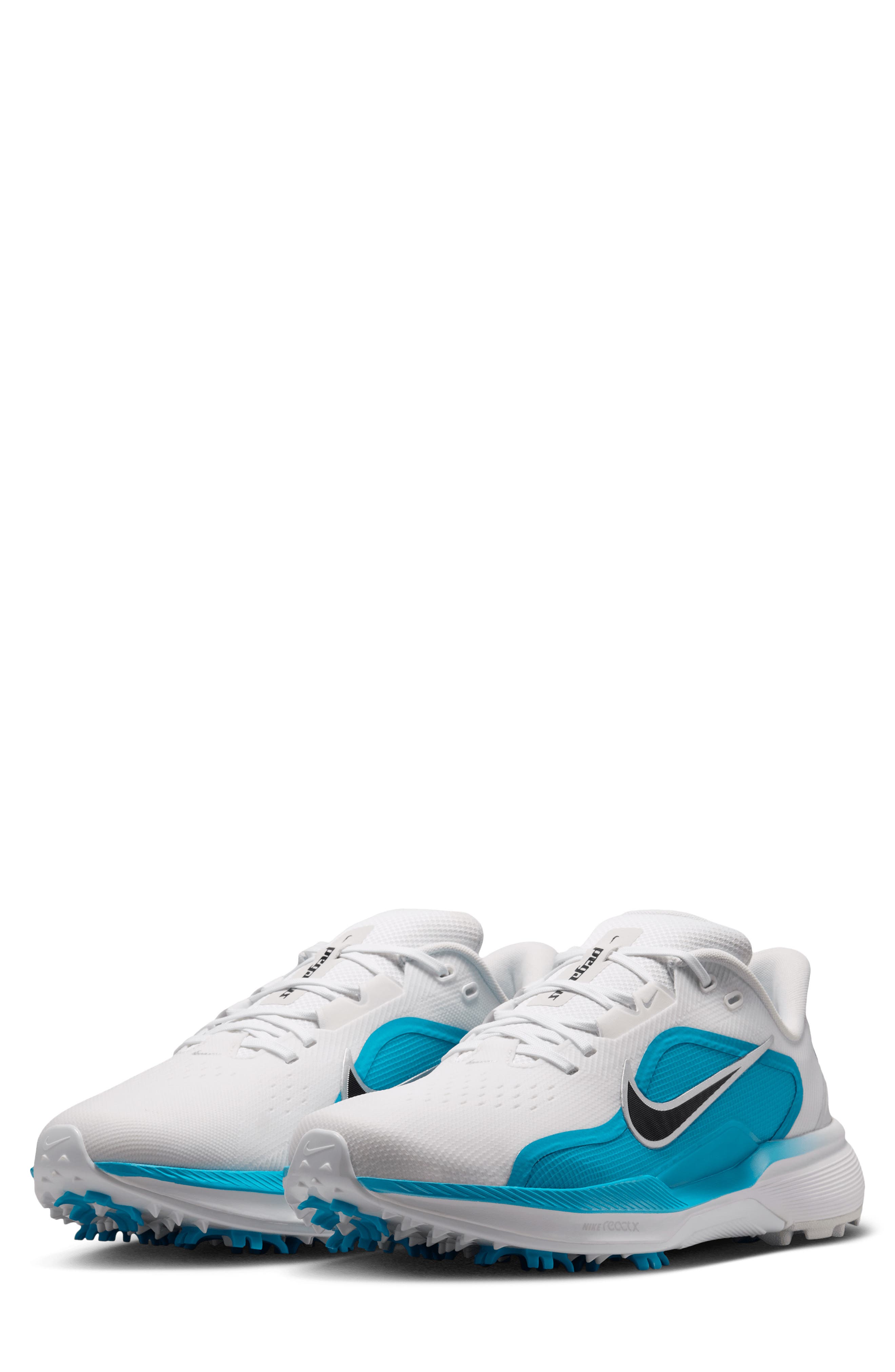 Pegasus 1 G Waterproof Golf Shoe, Main, color, WHITE/ LIGHT BLUE/ BLACK