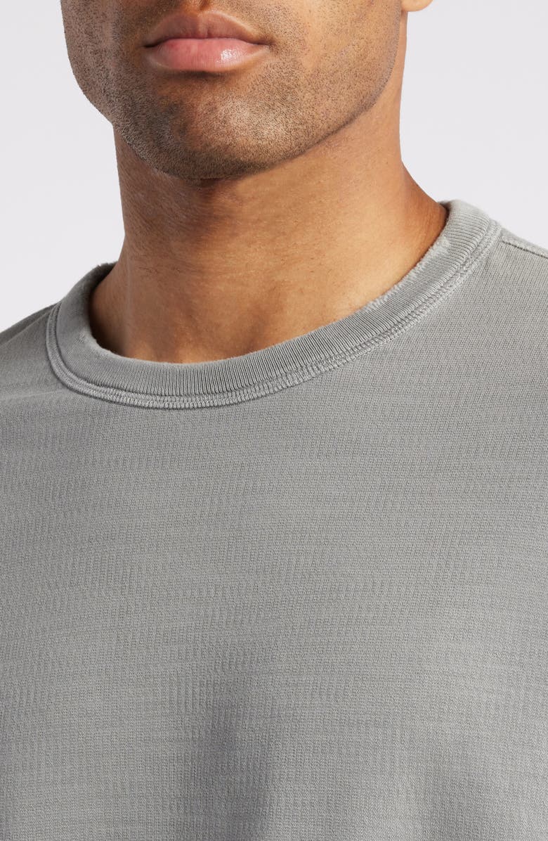 AG Arc Crewneck Cotton Sweatshirt, Alternate, color, 5 Years Ink Stone