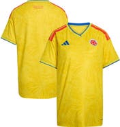 adidas Women's adidas  Yellow Colombia National Team FIFA x World Cup 2026 Home Replica Jersey
