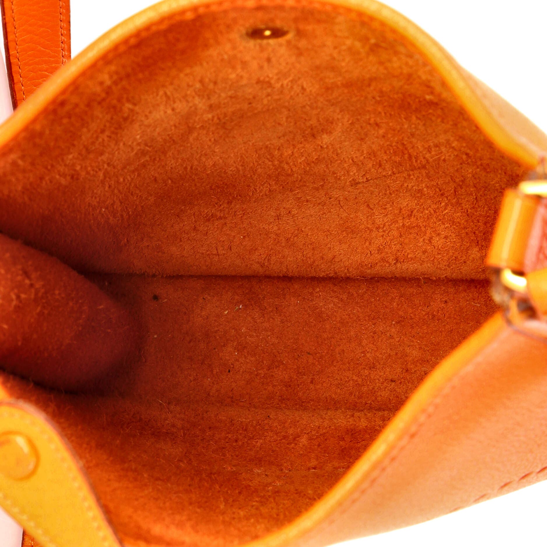 Pre-Owned Hermes Evelyne Bag Gen III Clemence TPM, Alternate, color, Orange H