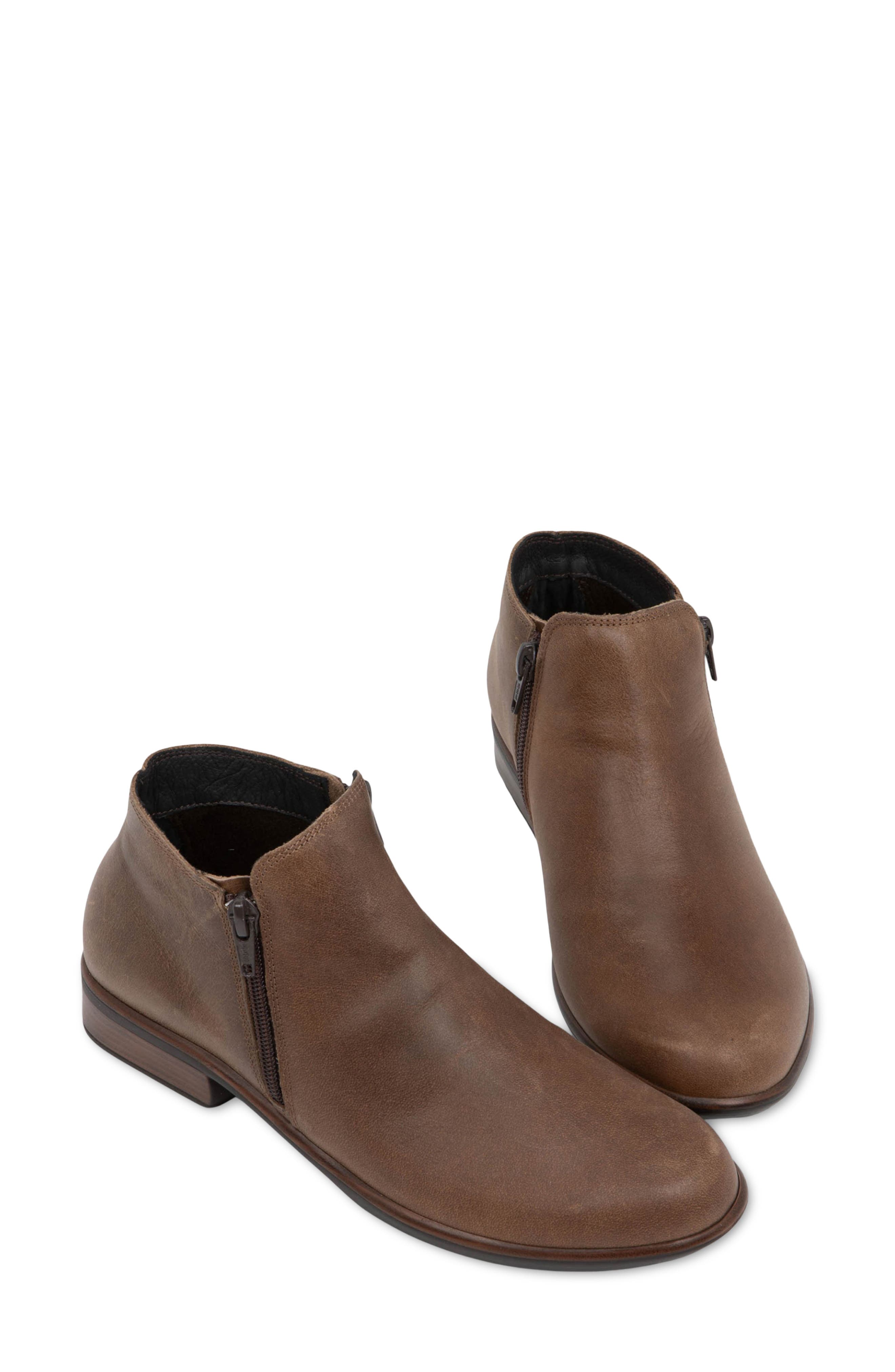 Helm Bootie, Alternate, color, TRUFFLE BROWN