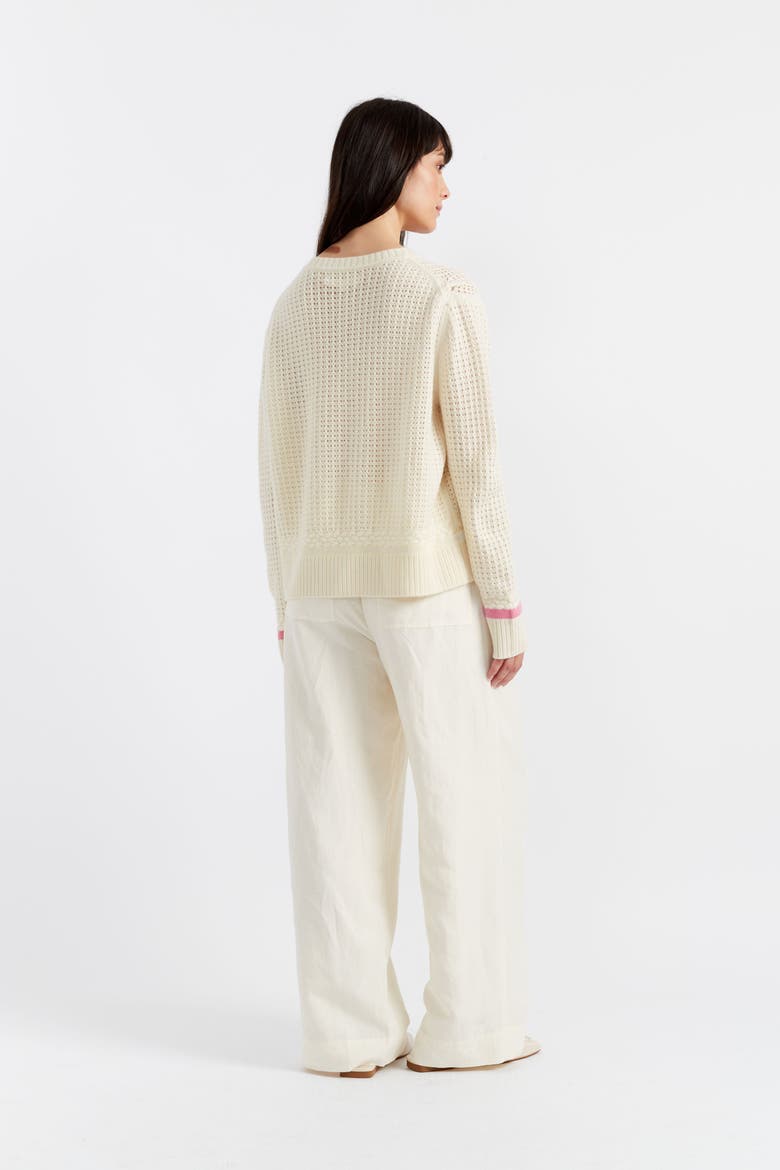 Penzance Wool Cashmere Sweater, Alternate, color, Cream/Multi