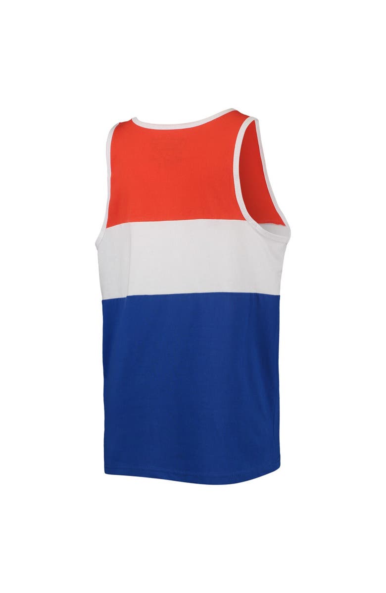 Mitchell & Ness Youth Mitchell & Ness Royal/Orange New York Knicks Hardwood Classics Special Script Tank Top, Alternate, color, 