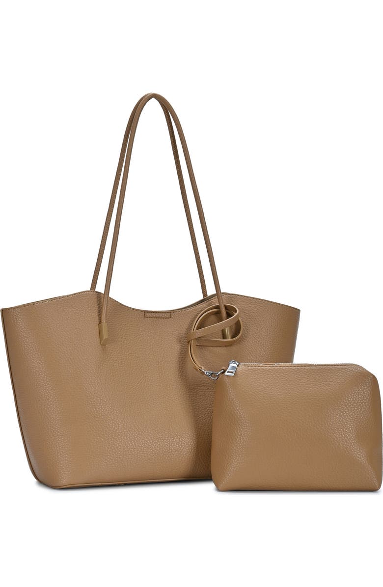 Antik Kraft Tote Bag with Pouch, Main, color, Tan