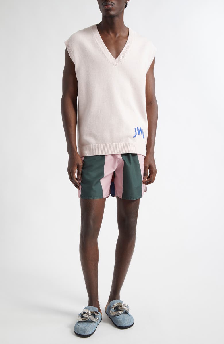 JW Anderson JWA Logo Sweater Vest, Alternate, color, 