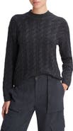Vince Cable Knit Wool Blend Crewneck Sweater