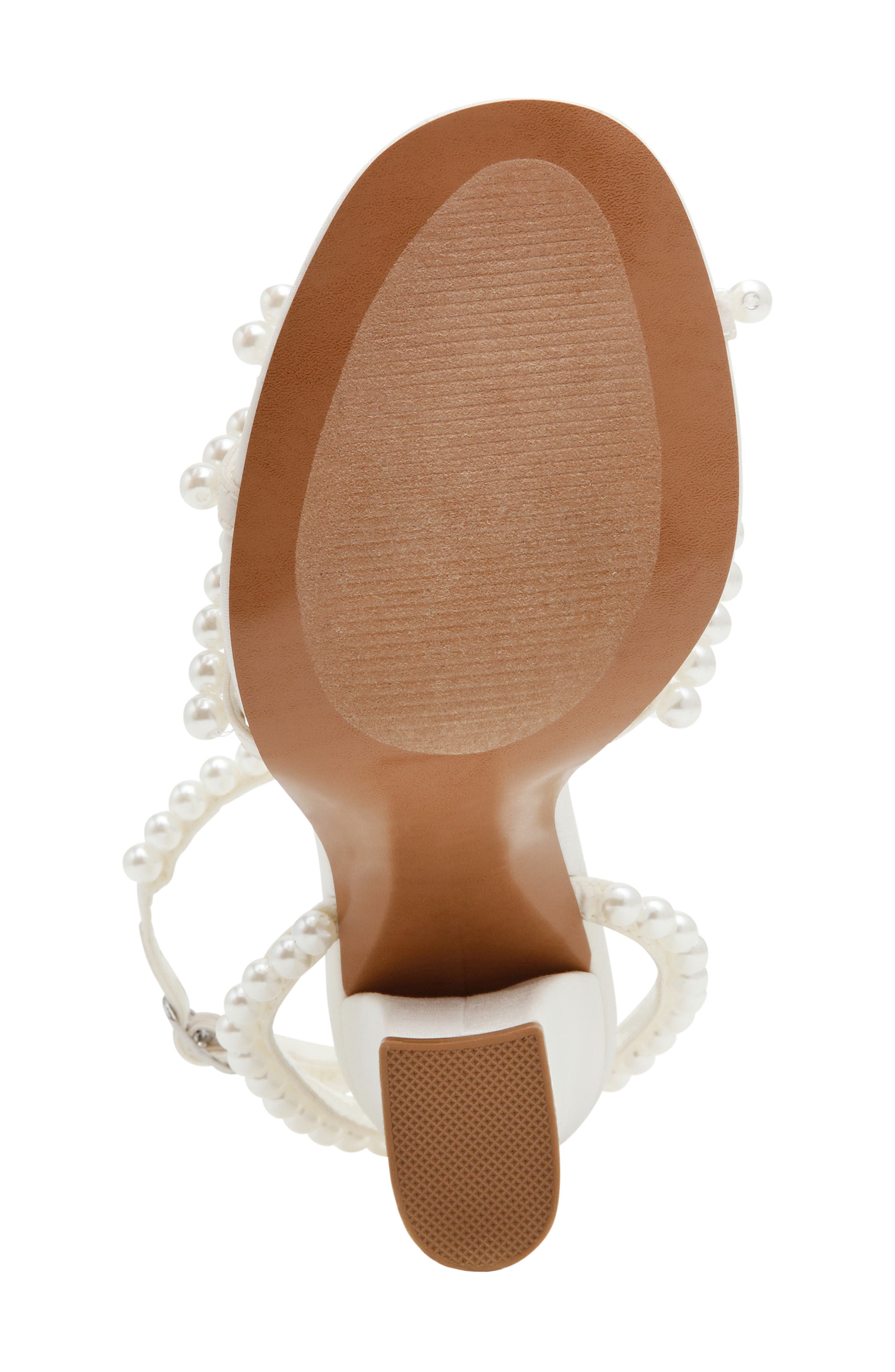 Steve Madden Hara Ankle Strap Sandal, Alternate, color, Ivory Pearl