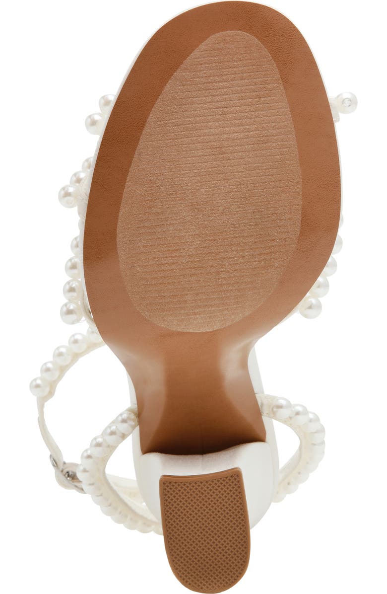 Steve Madden Hara Ankle Strap Sandal, Alternate, color, Ivory Pearl