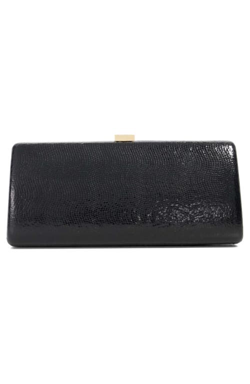 Dune London Belinda Frame Clutch In Black