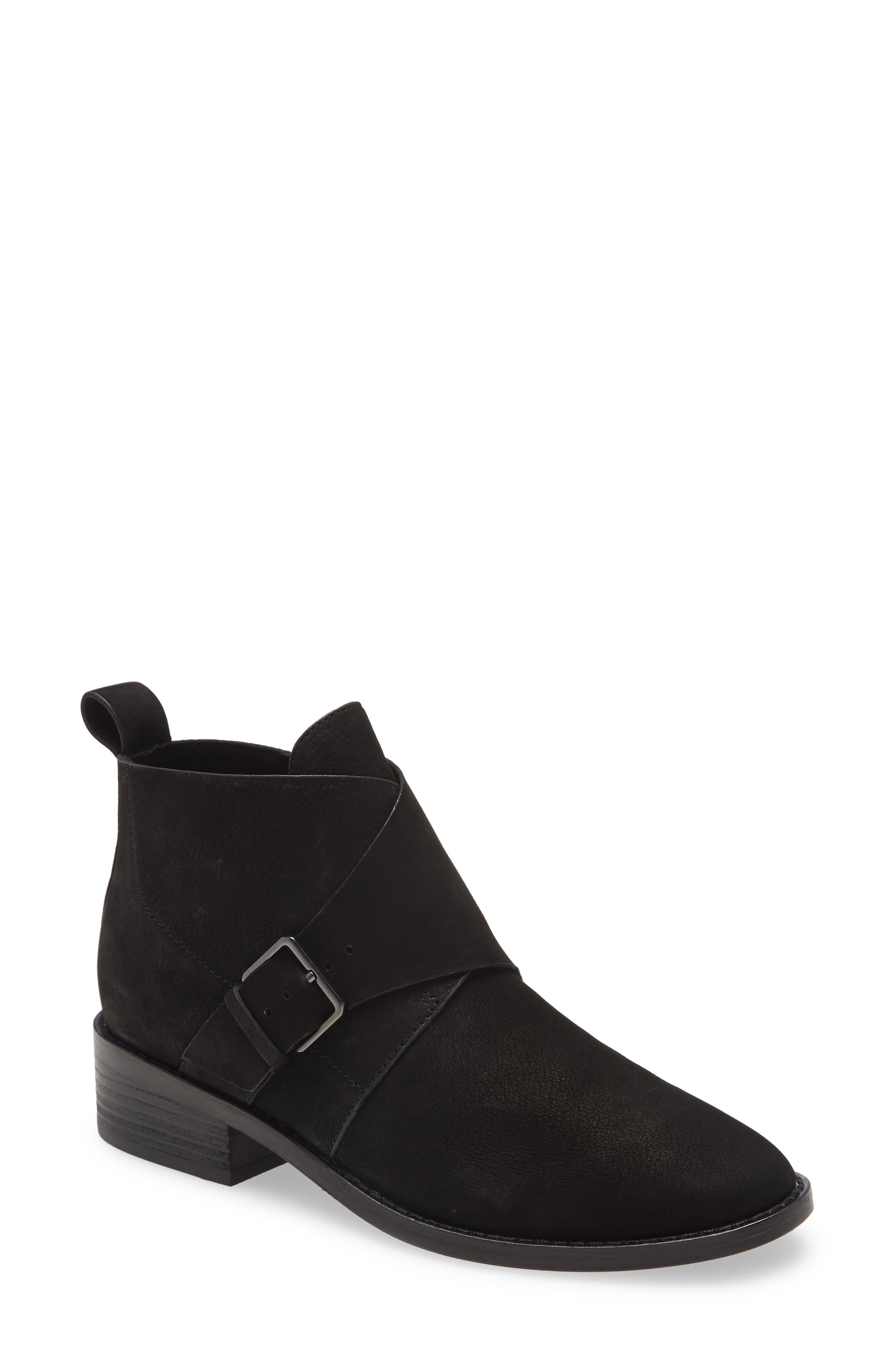 Eileen Fisher Savoy Buckle Bootie, Main, color, 