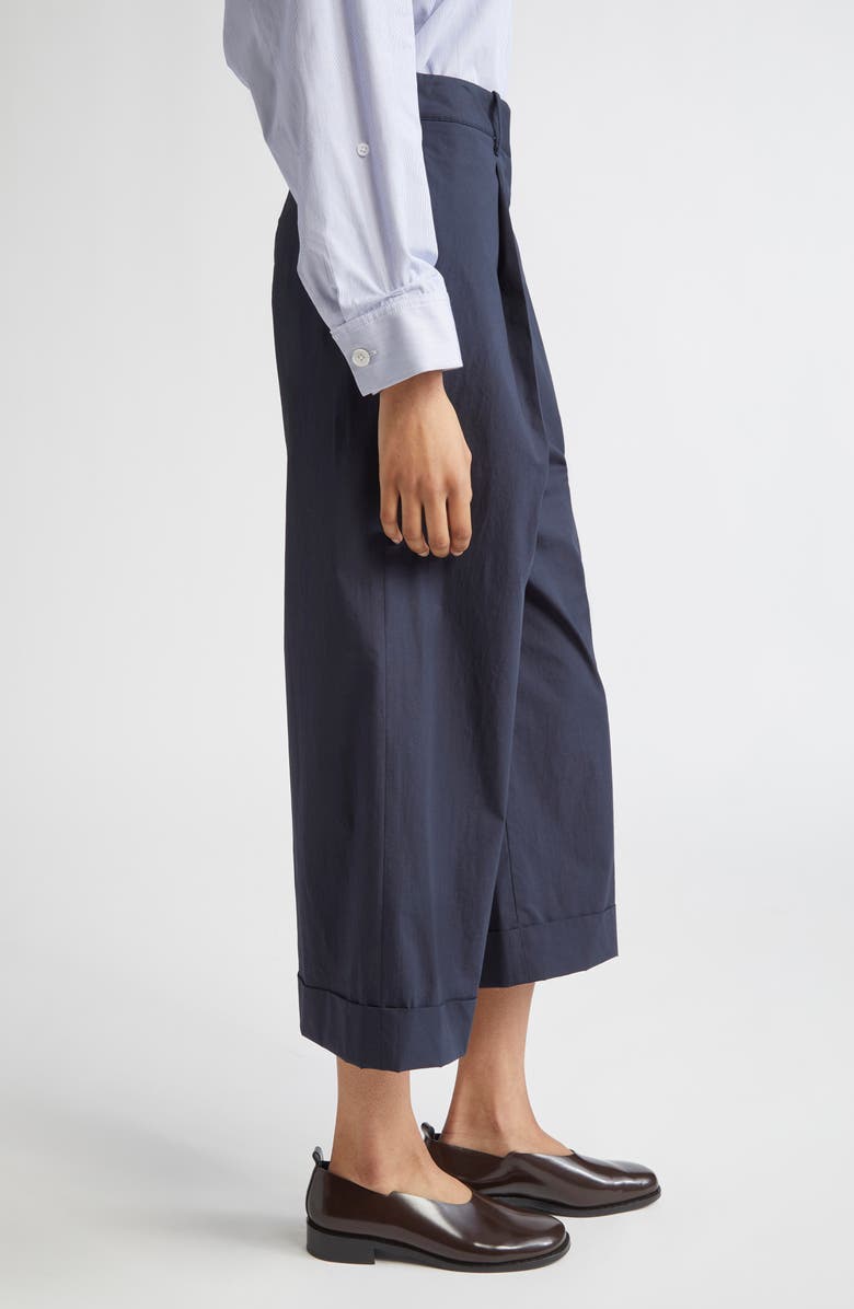 TWP Houston Pleated Pants, Alternate, color, Midnight