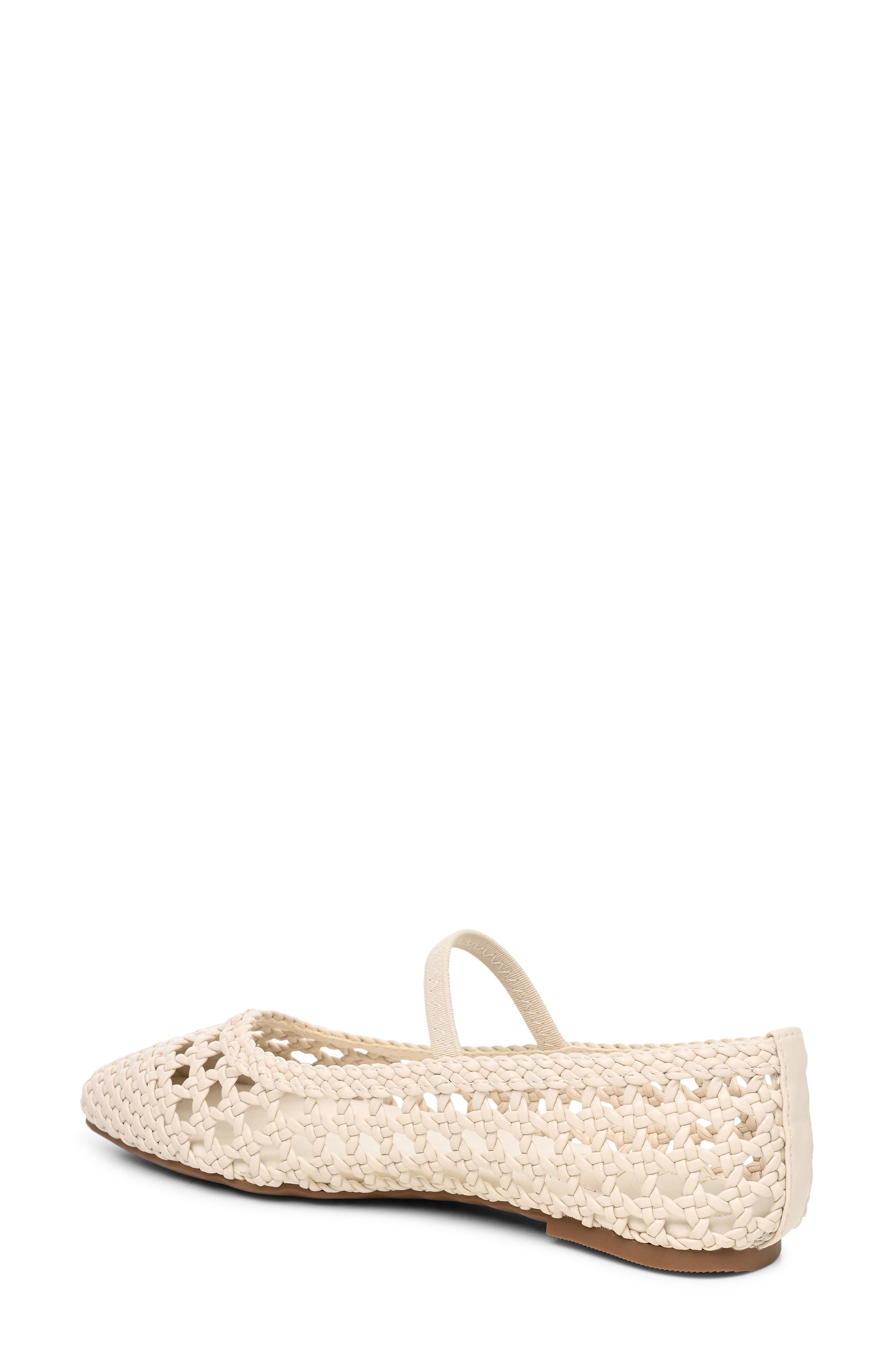 Woven Flat, Alternate, color, BONE