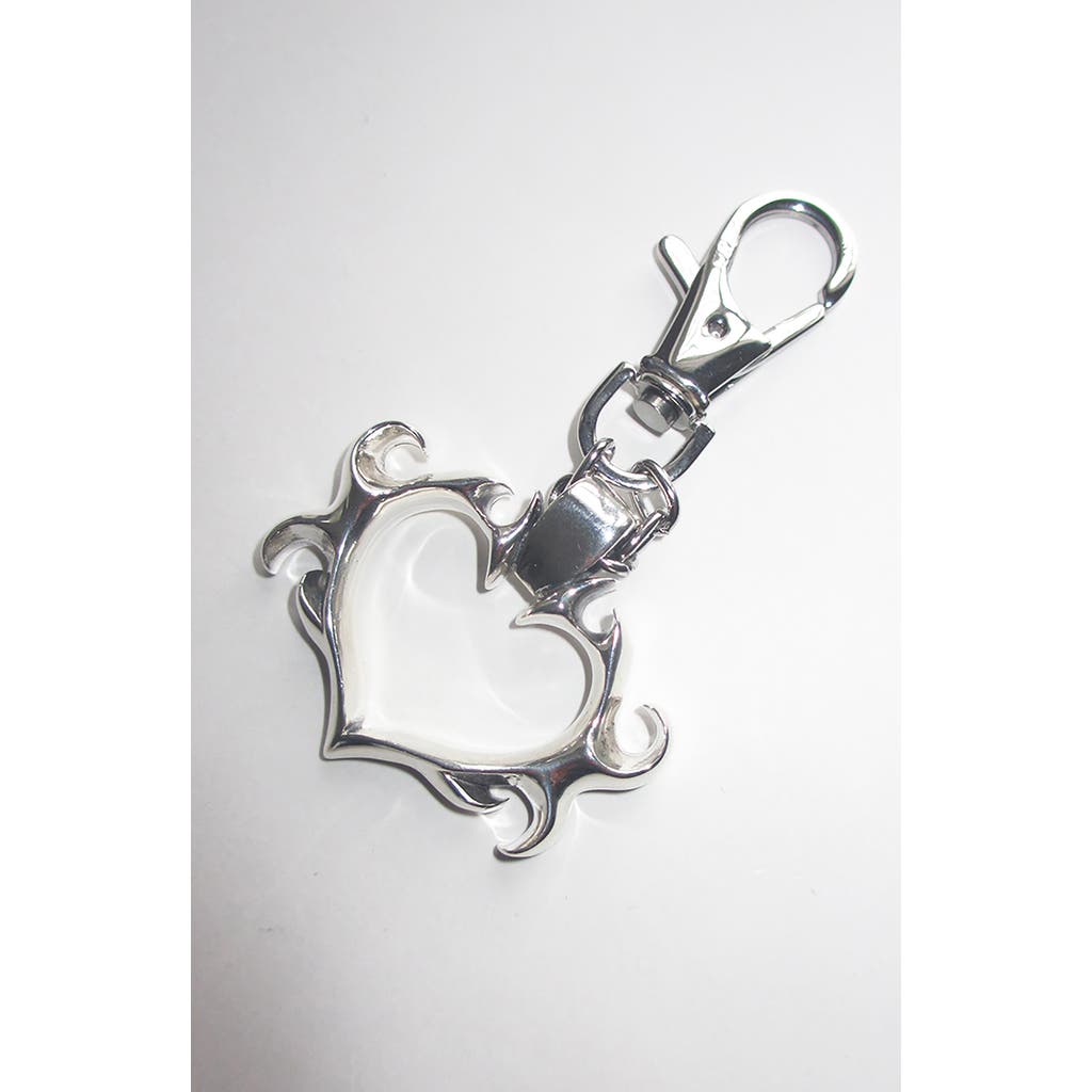 Rimor Jewelry Selma Heart Key Chain In Silver